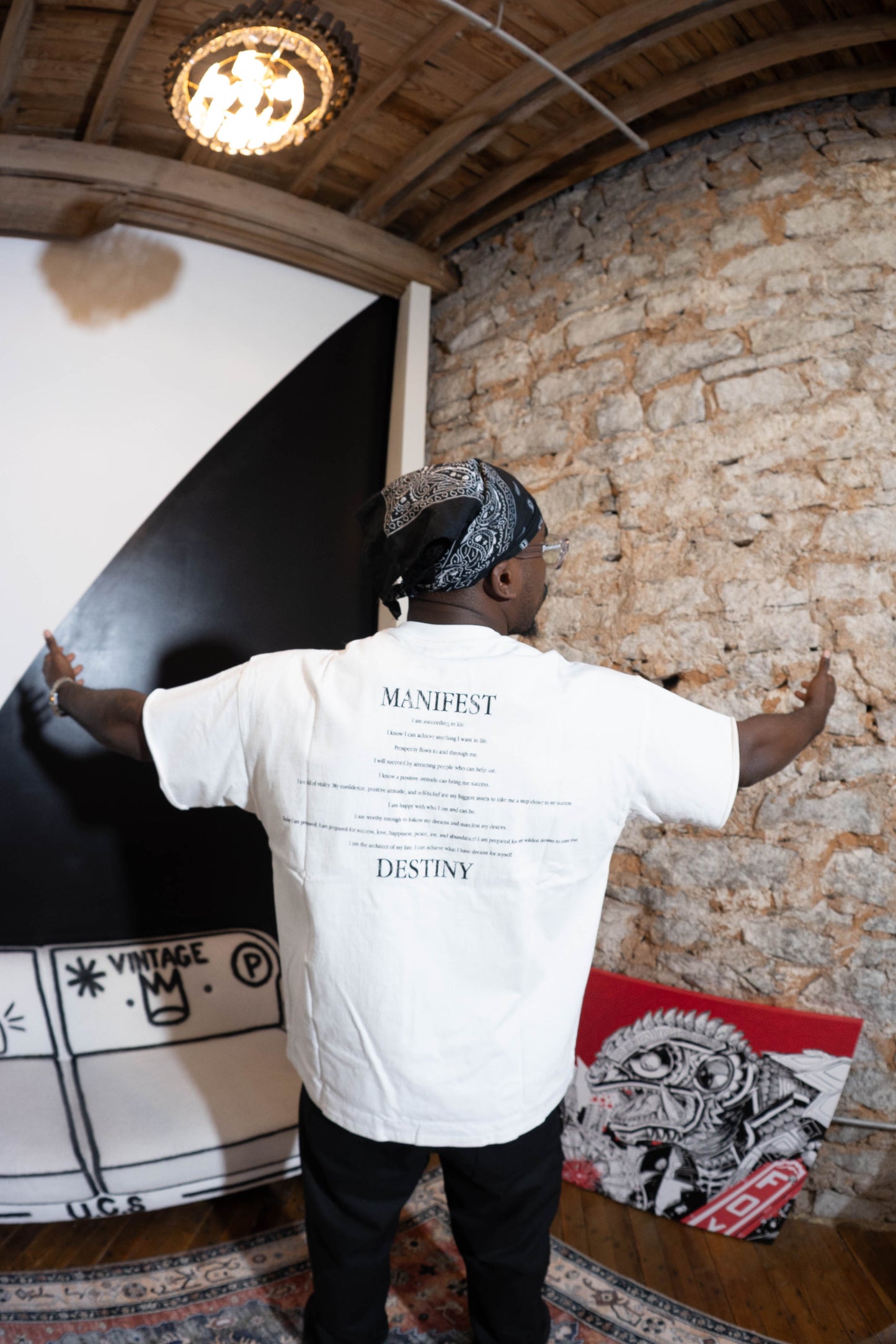 Manifest Destiny Words of Affirmation Tee
