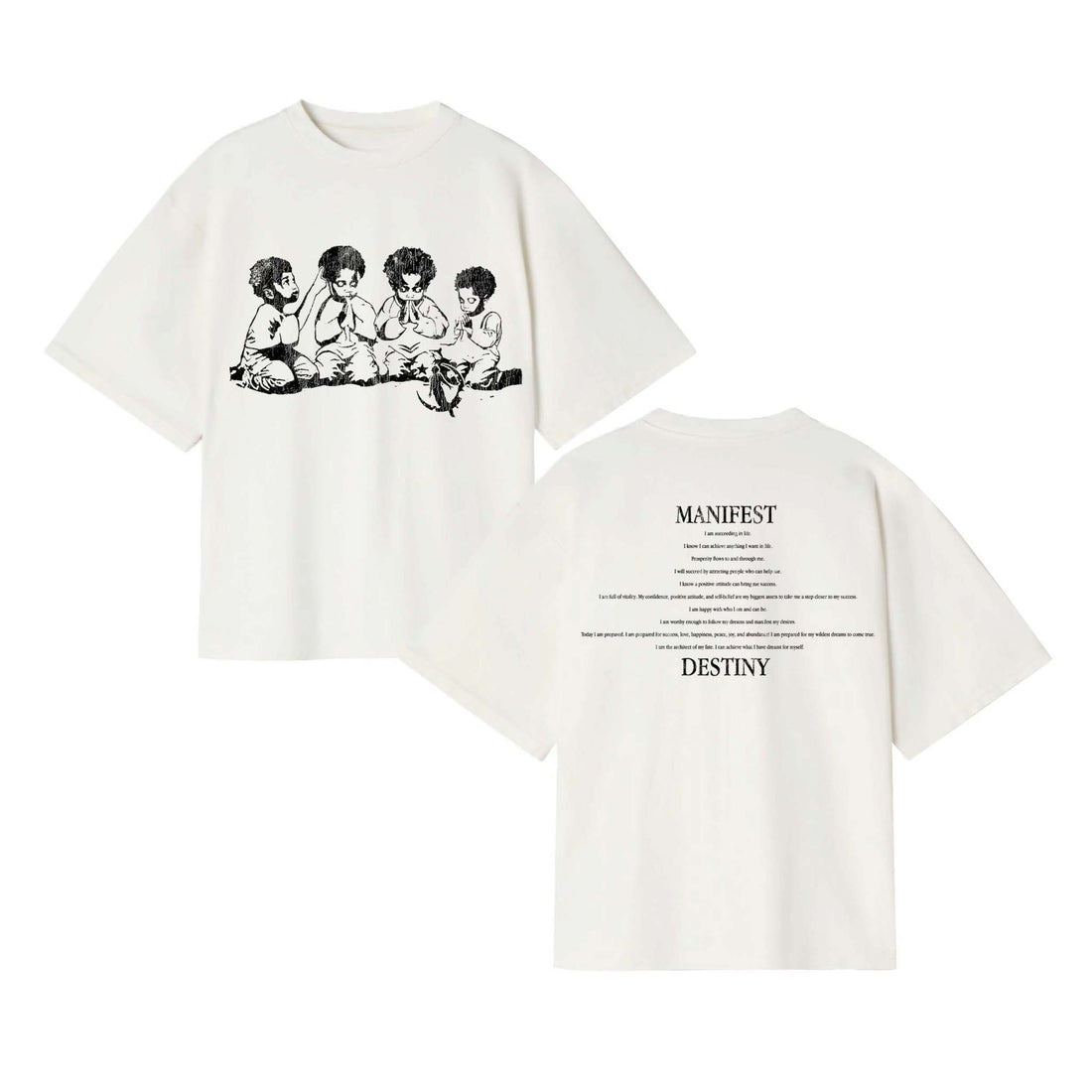 Manifest Destiny Words of Affirmation Tee