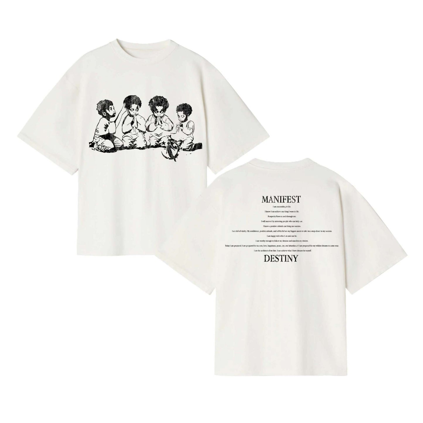 Manifest Destiny Words of Affirmation Tee